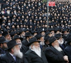 A sea of rabbis