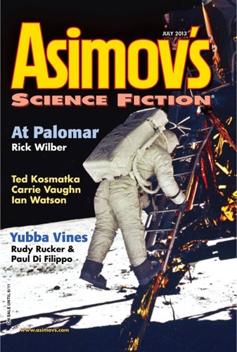 Asimov's Science Fiction Magazine, July 2013 Cover Art